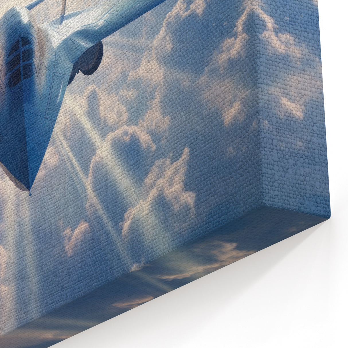 Futuristic Aircraft Art - Modern Aviation Wall Decor for Home & Office