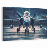Dynamic Jet Plane Art - Powerful Aviation Wall Decor for Enthusiasts