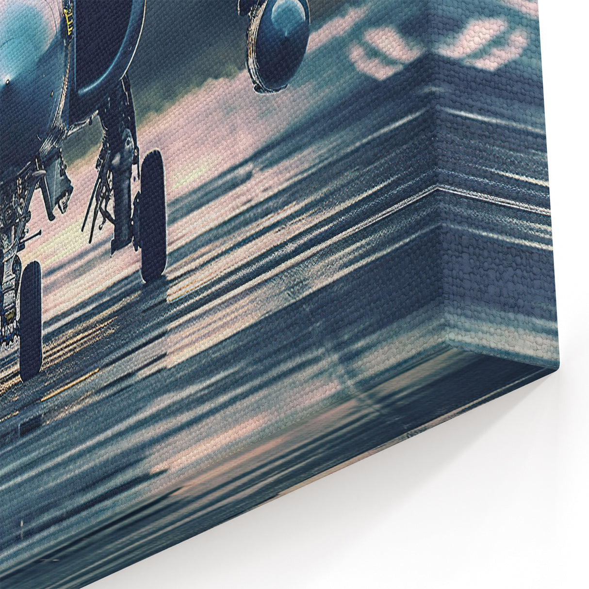 Dynamic Jet Plane Art - Powerful Aviation Wall Decor for Enthusiasts