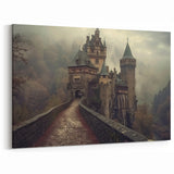 Majestic Castle Wall Art - Historic European Castle Landscape Photography