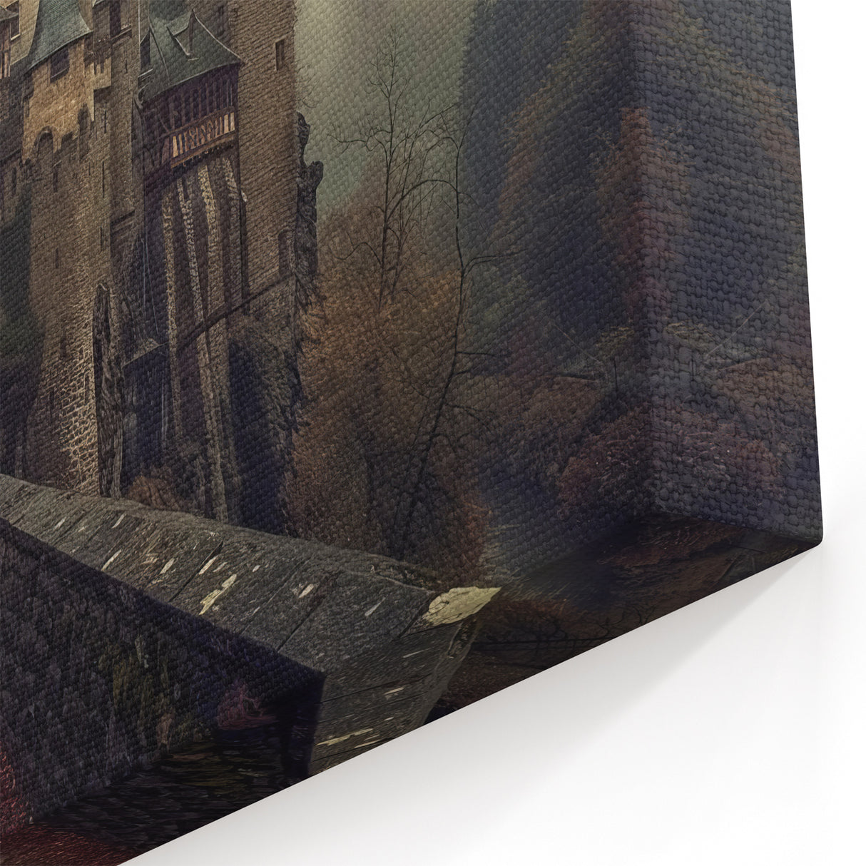 Majestic Castle Wall Art - Historic European Castle Landscape Photography
