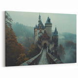 Historic Castle Photography - Medieval European Castle Landscape Art