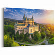 Sunset Castle Landscape Art - Stunning European Castle Wall Print