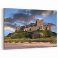 Coastal Castle Wall Art - Historic European Castle Landscape Print