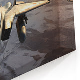 Fighter Jet Squadron Art - Powerful Aviation Wall Decor for Enthusiasts