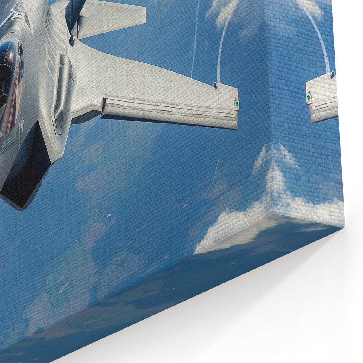 Stealth Fighter Jet Art - Modern Aviation Wall Decor for Home & Office