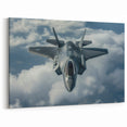 Advanced Stealth Jet Art - Modern Aviation Wall Decor for Enthusiasts