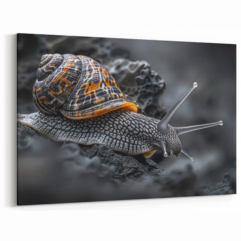 Snail Canvas Print - Stunning Wildlife Art for Nature Lovers