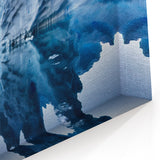 Shipwrecked Iceberg Canvas - Arctic Reflections in Polar Waters