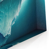 Hidden Depths Iceberg Art - Majestic Arctic Canvas Print