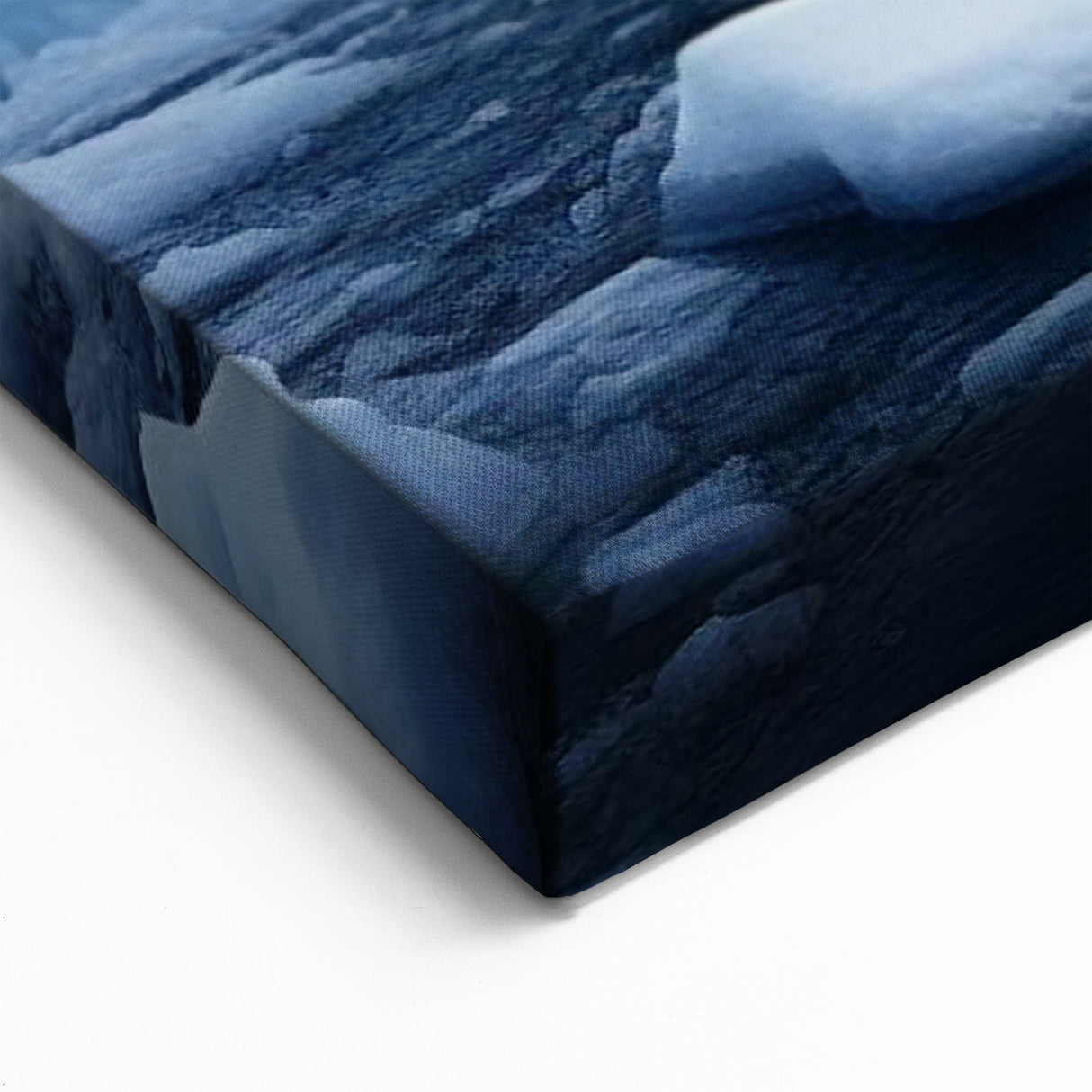 Majestic Arctic Ice Arch - Stunning Iceberg Scenic Art Print Decor