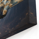 Camouflaged Fighter Jet Art - Bold Aviation Wall Decor for Enthusiasts