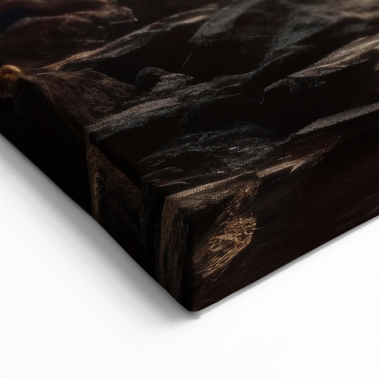 Sunlit Cave Wall Art - Captivating Natural Cave Photography Print Decor