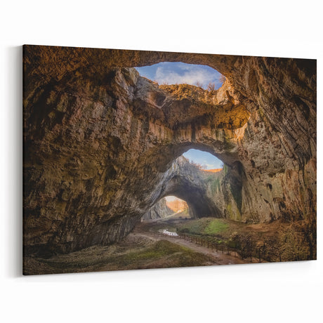Natural Cave Arch Wall Art - Majestic Landscape Photography Print Decor