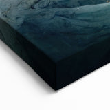 Marble Cavern Wall Art - Serene Turquoise Waters and Rock Formations Decor