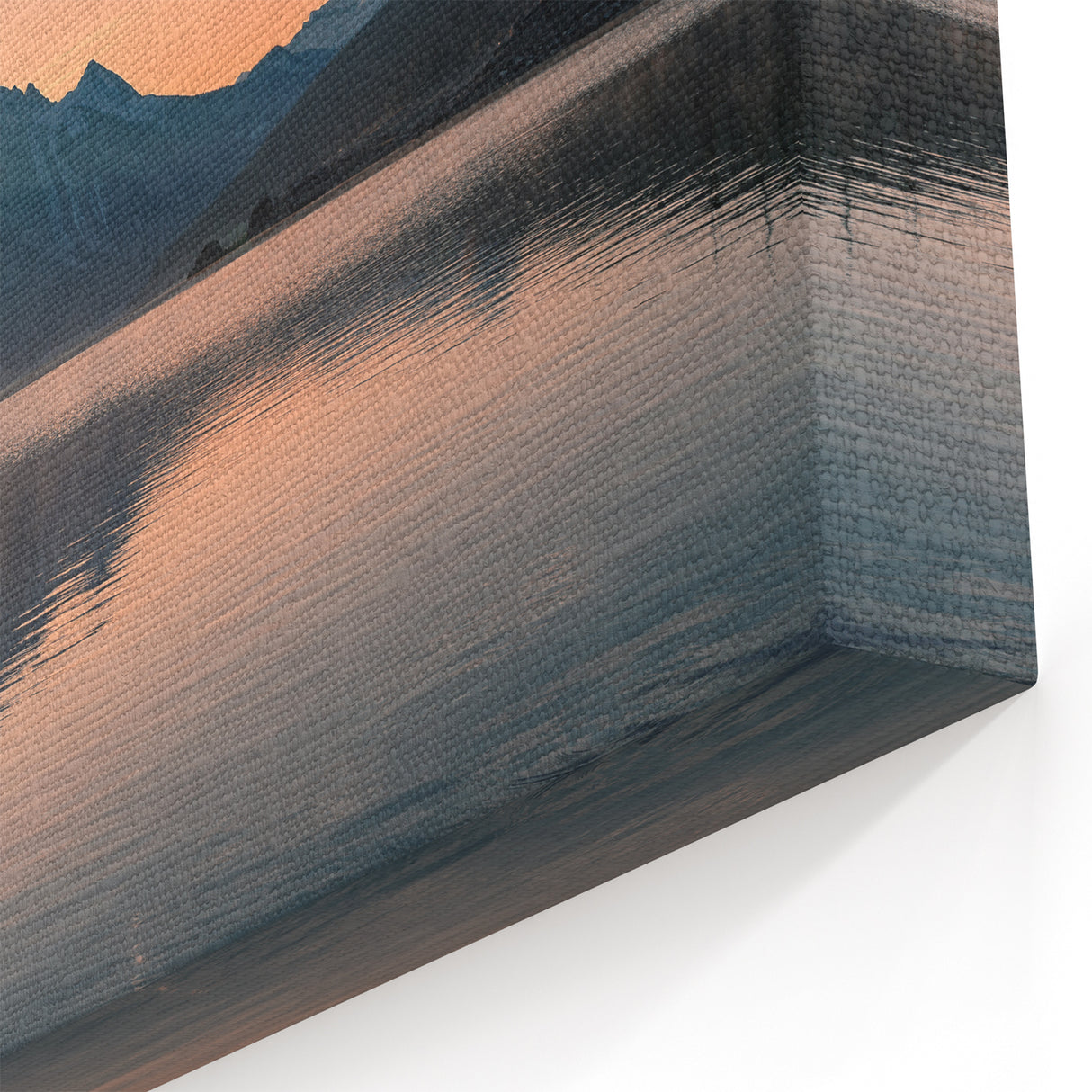 Serene Lake Sunset Wall Art - Scenic Lake Photography for Home Decor