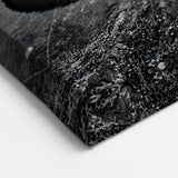 Tranquil Black and White Lake Art - Scenic Boat Photography for Wall Decor