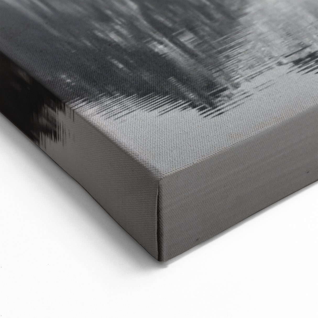 Majestic Mountain Reflection - Black and White Scenic Lake Wall Art