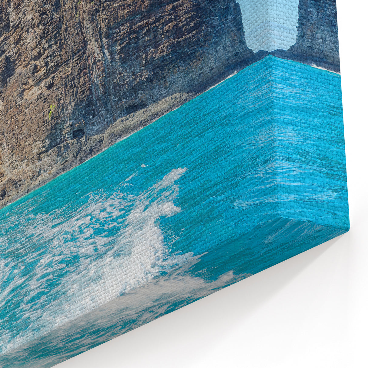 Scenic Cliffs Canvas Art – Beautiful Coastal Landscape Print for Home Decor