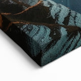 Serene Coastal Cliffs Canvas – Morning Light Seaside Wall Art Decor