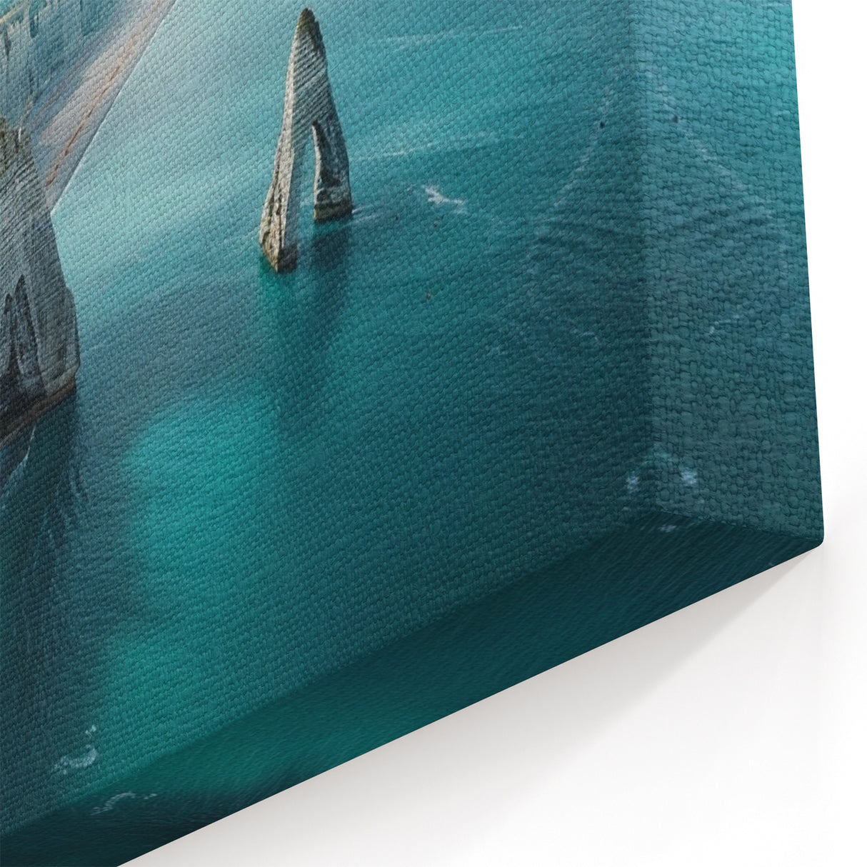 Majestic Coastal Cliffs Canvas – Serene Ocean Landscape Wall Art