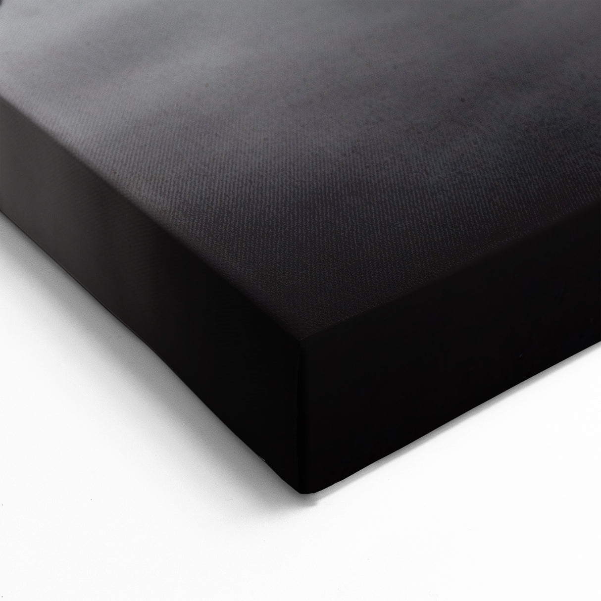 Misty Mountain Reflection - Black and White Serene Lake Photography Art