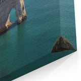 Scenic Coastal Arch Cliffs Canvas – Beautiful Seaside Wall Art Decor
