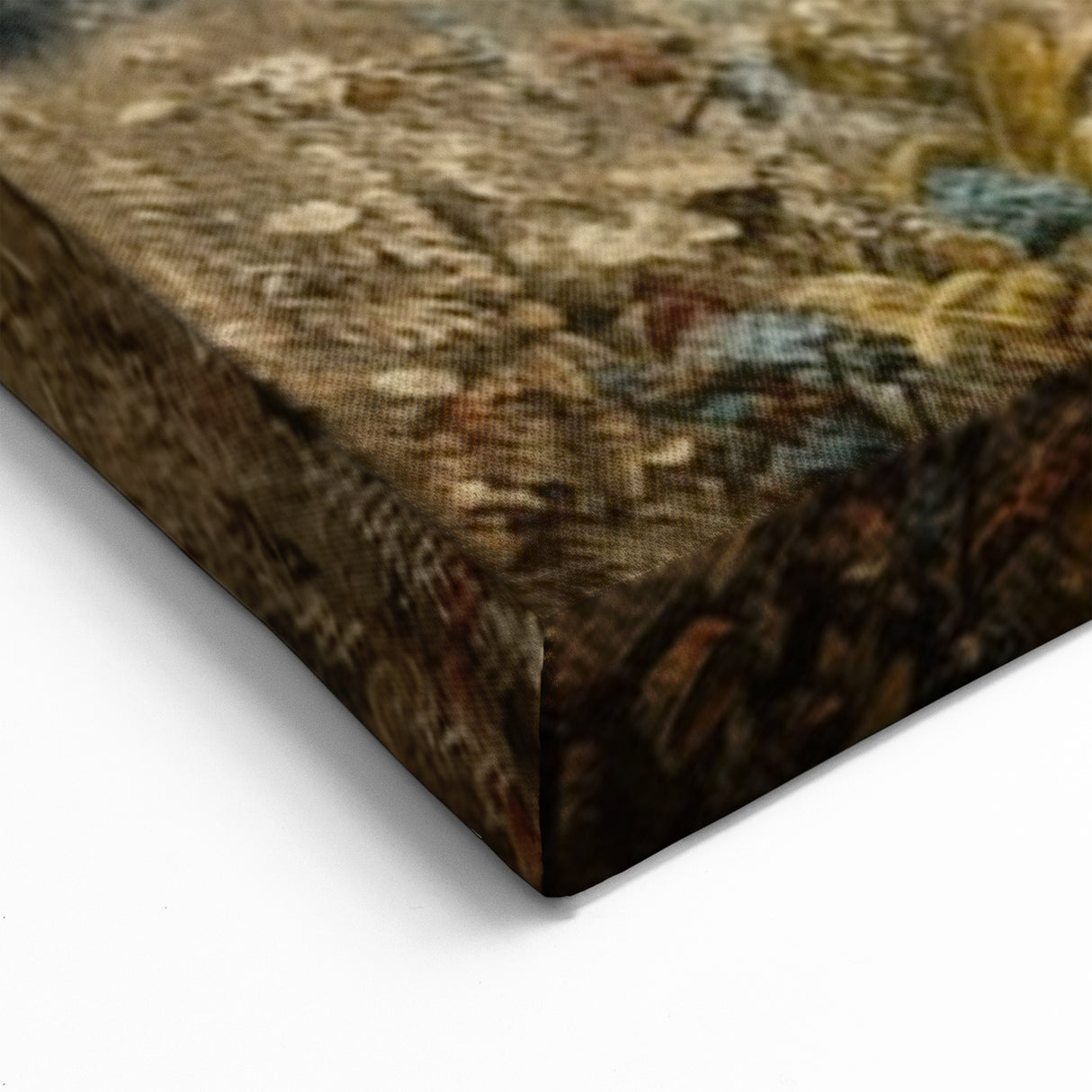 Vintage Tree Wall Art - Tranquil Lakeside Landscape Canvas Print