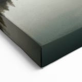 Tranquil Lake Art - Zen Rock Stack on Serene Lake, Scenic Wall Decor