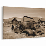 Dereliction Wall Art - Abandoned Vintage Cars & Rustic Buildings