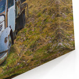Dereliction Wall Art - Abandoned Vintage Truck, Rustic Urban Decay