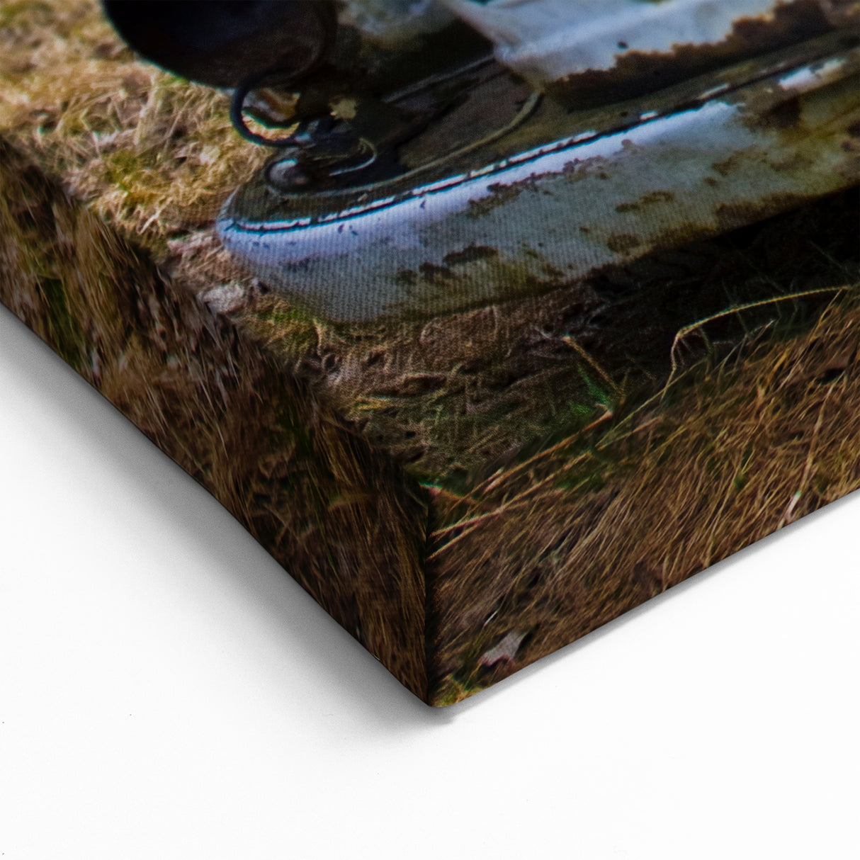 Dereliction Wall Art - Abandoned Vintage Truck, Rustic Urban Decay