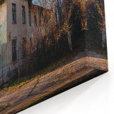 Dereliction Wall Art - Abandoned Mansion Ruins, Urban Decay Canvas