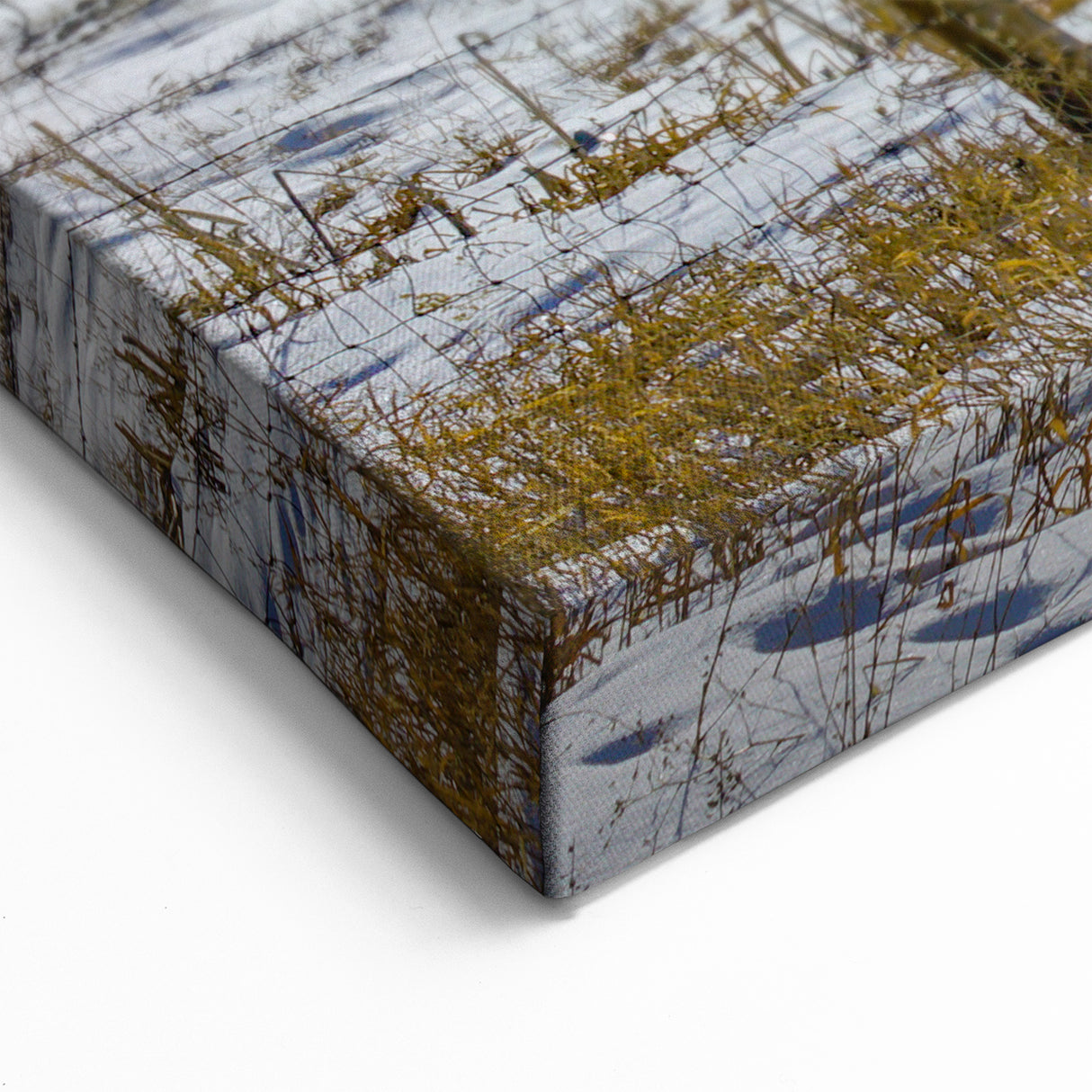 Dereliction Wall Art - Abandoned Car in Winter Landscape, Urban Decay