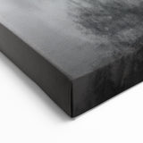 Black and White Lake Tree Wall Art - Dramatic Sunburst Landscape Print