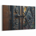 Ornate Door Hardware Wall Art - Framed Canvas & Acrylic Prints