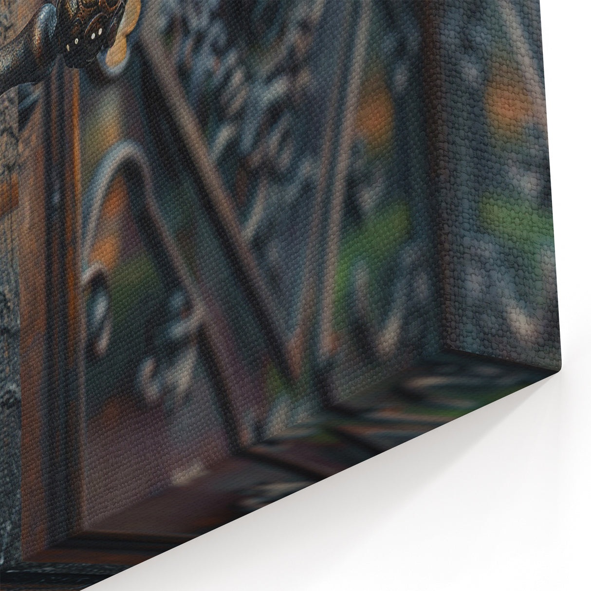 Ornate Door Hardware Wall Art - Framed Canvas & Acrylic Prints