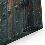 Industrial Hardware Wall Art - Rustic Iron Door Handle Canvas Print