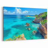 Scenic Cliffs Wall Art – Beautiful Cliffs Canvas Art for Home Decor