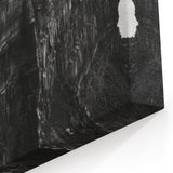 Dramatic Cliffs Wall Art – Monochrome Cliff Canvas for Modern Spaces