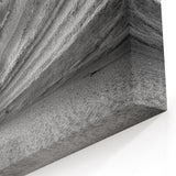 Black and White Coastal Cliffs – Dramatic Cliff Canvas Art for Interiors