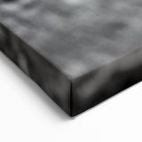 Tranquil Fountain Ripples - Elegant Black & White Fountain Wall Art