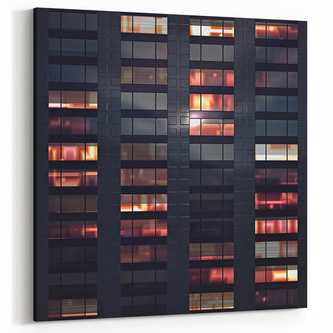 Skyscraper Photography Wall Art | Urban Skyline Prints | Modern Cityscape