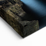 Minimalist Coastal Cliff – Tranquil Cliff Canvas Art for Home Decor