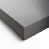 Dramatic Cliff Silhouettes – Black and White Cliff Canvas Art for Home