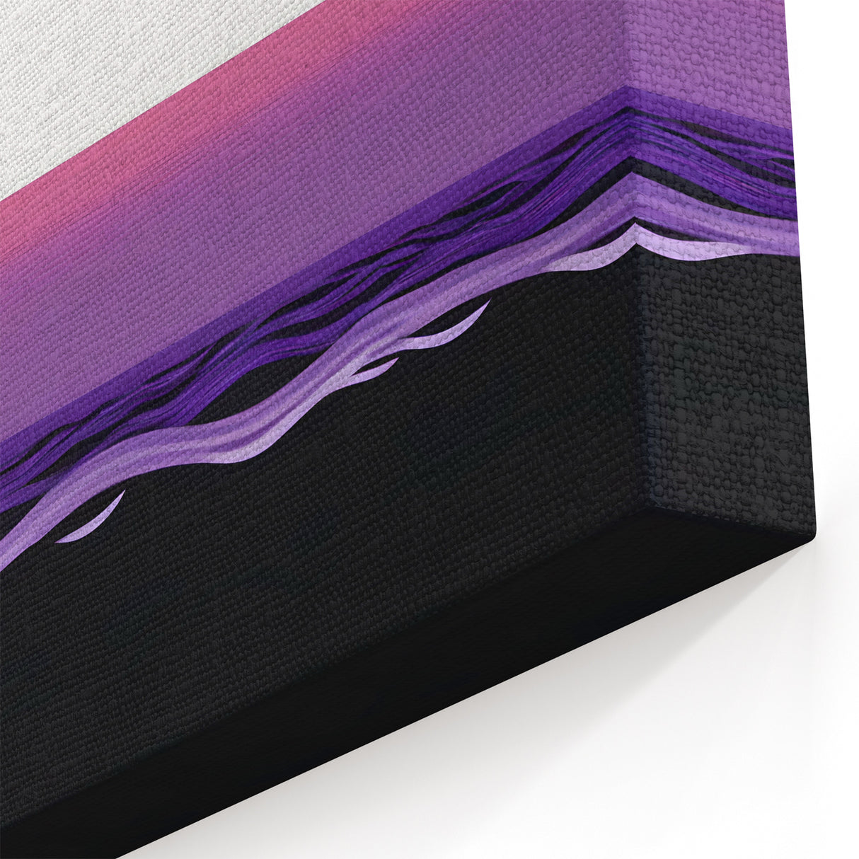 Modern Lighthouse Art - Bold Abstract Coastal Canvas Print Decor
