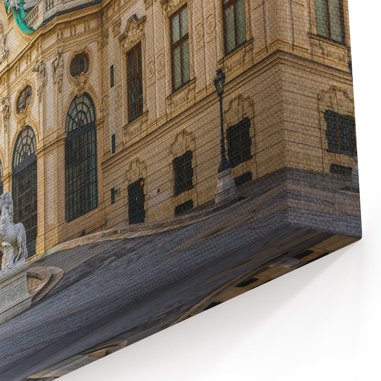 Historic Museum Architecture Art - Premium Canvas & Framed Wall Decor