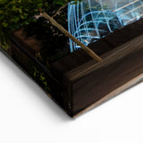 Elegant Night Museum Architecture - Canvas & Framed Wall Art Print