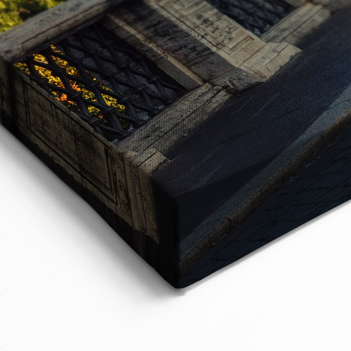 Historic Castle Architecture - Sunset Canvas & Framed Wall Art Print