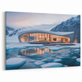 Modern Arctic Retreat - Winter Wonderland Canvas & Framed Wall Art